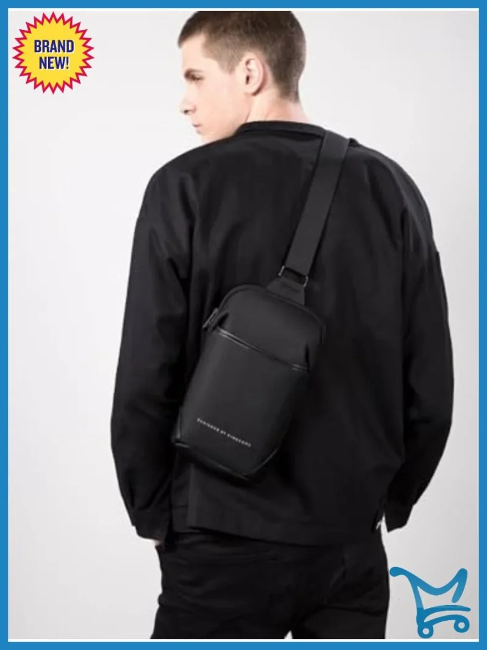 Waterproof Sling Bag Crossbody Chest Pack Anti Theft Travel Daypack